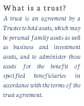 what is a trust